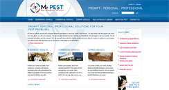 Desktop Screenshot of mrpest.com.au